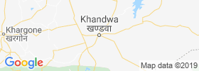 Khandwa map